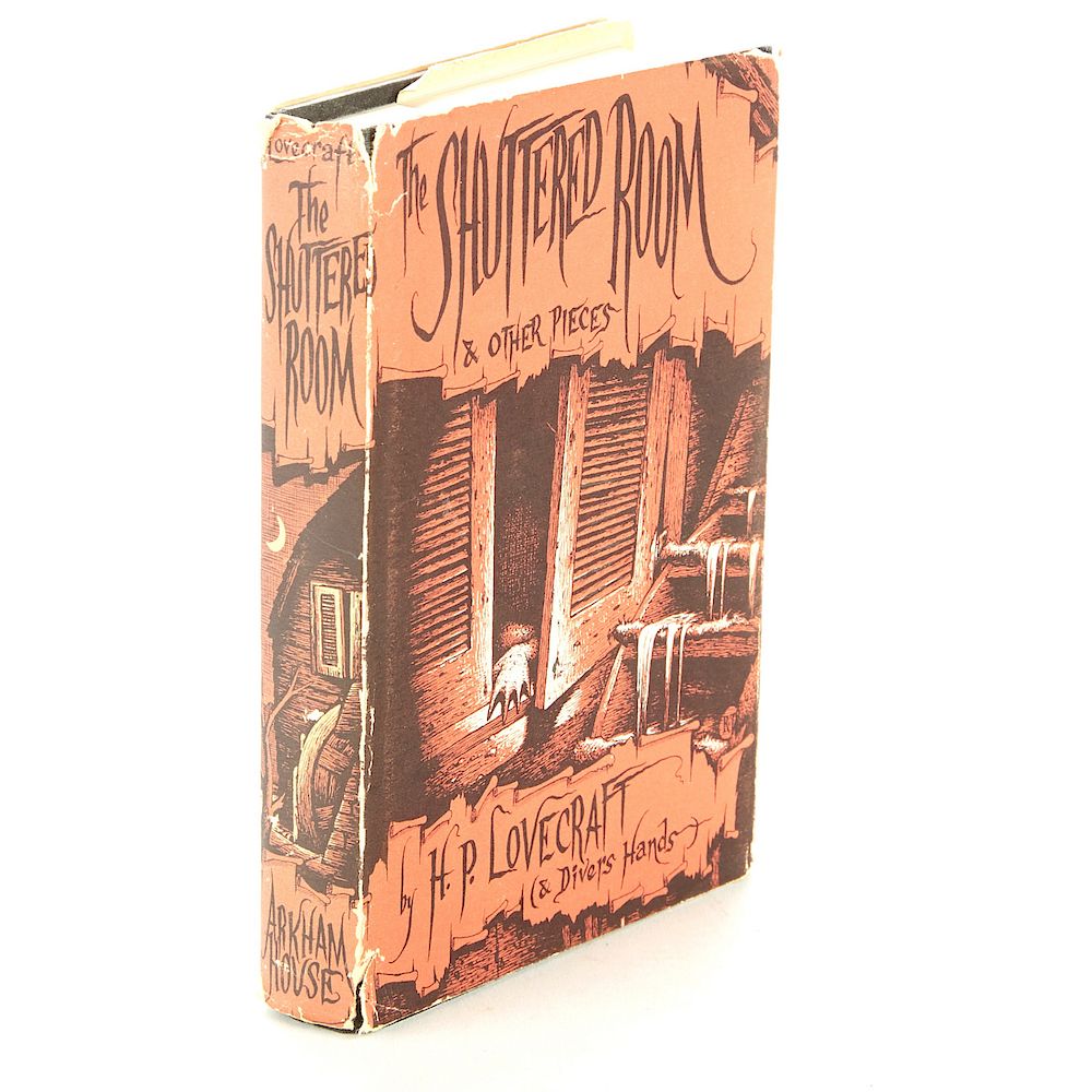 Appraisal: H P Lovecraft The Shuttered Room st Edition H P