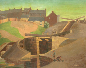 Appraisal: Robert Timmis - exh - - The Locks at Cliffe