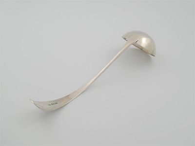 Appraisal: A late Victorian ladle Old English pattern initialled 'EJB' by