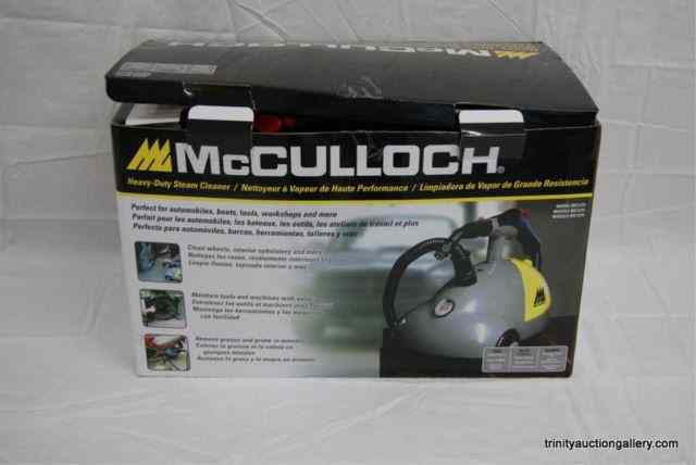 Appraisal: McCulloch H D Steam Cleaner Mod From the estate is