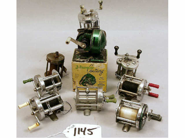 Appraisal: Great collection of fishing reels including Shakespeare Johnson and South