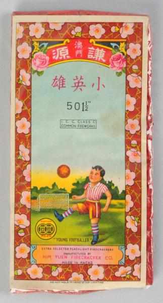 Appraisal: Young Footballer -Pack - Firecrackers Class Manufactured by Him Yuen