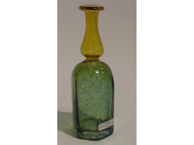 Appraisal: BERTIL VALLIEN FOR BODA SWEDEN Artist Collection bottle vase the