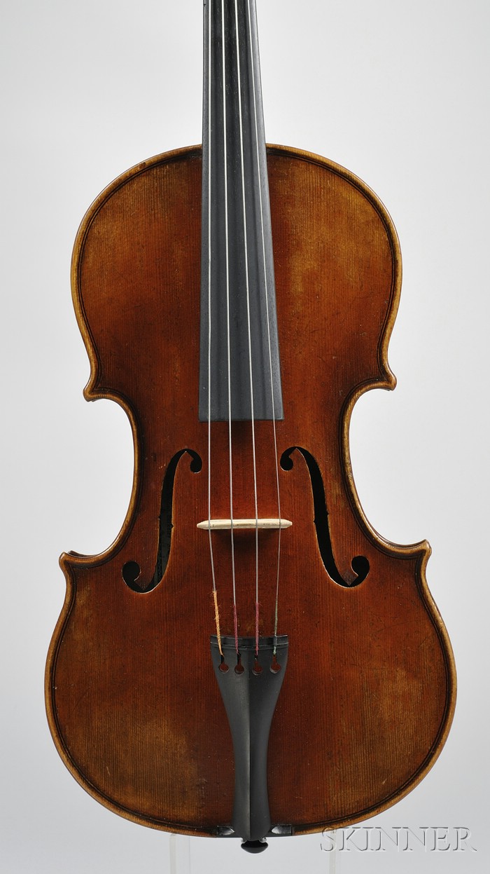 Appraisal: Child's Modern Violin labeled JAY HAIDE length of back mm