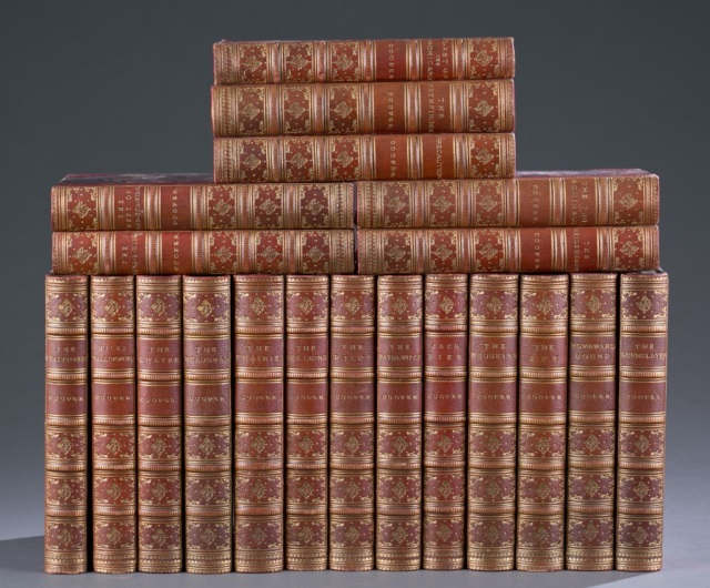 Appraisal: Works of J Fenimore Cooper volumes All published by George