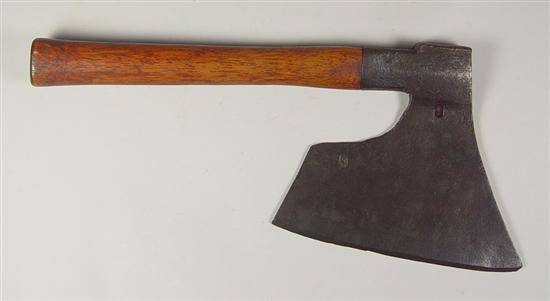 Appraisal: Goose Wing Axe Circa overall length head x