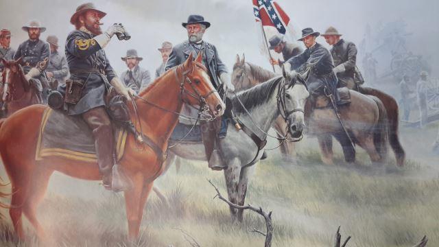 Appraisal: Mort Kustler Print Lee's Old War Horse A Gettysburg -