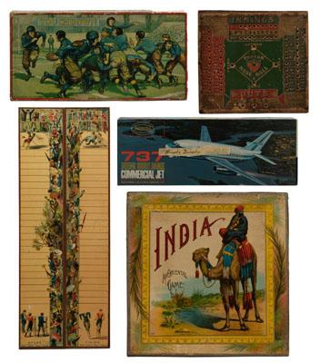 Appraisal: Five game boards quot Game of India quot x -