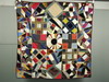 Appraisal: CRAZY QUILT x Late th C crib size crazy quilt