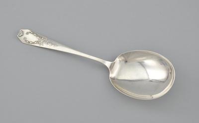 Appraisal: A Sterling Silver Serving Spoon by Whiting ca early th