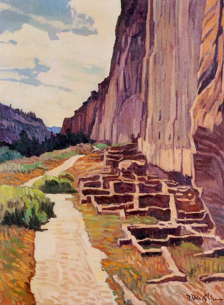 Appraisal: Robert Daughters American - Long House Path Bandelier Robert Daughters