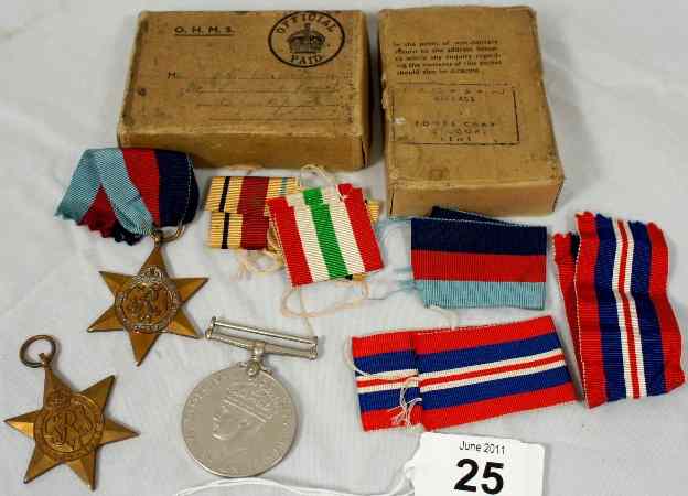 Appraisal: Second World War Medals Two - Stars and a -