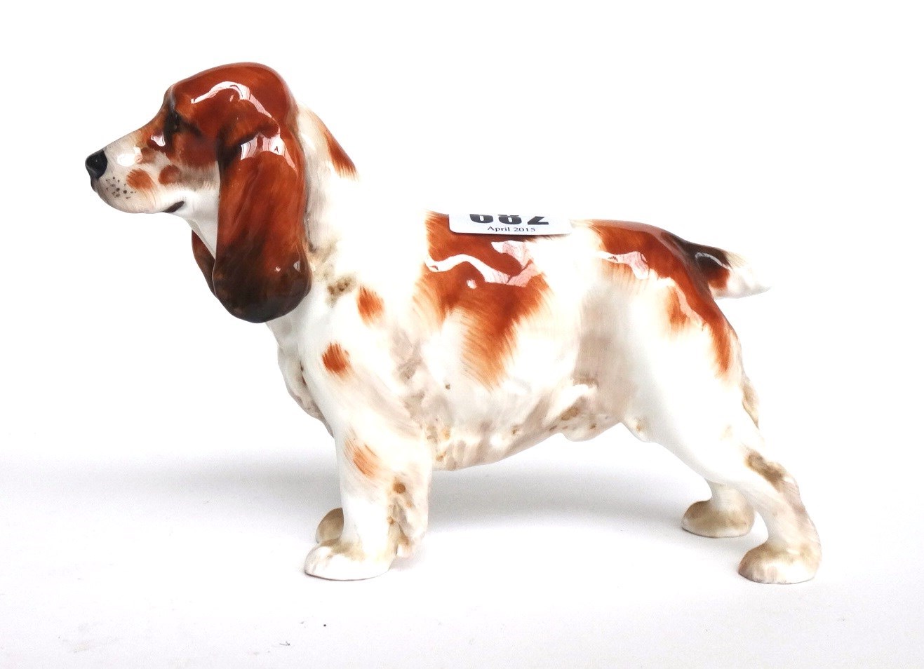 Appraisal: Five Royal Doulton porcelain dogs comprising two spaniels a Pekinese