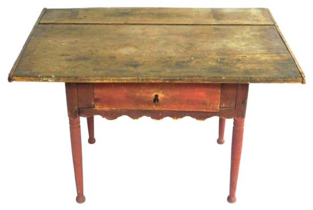 Appraisal: Tavern table American late th th C pine bread board