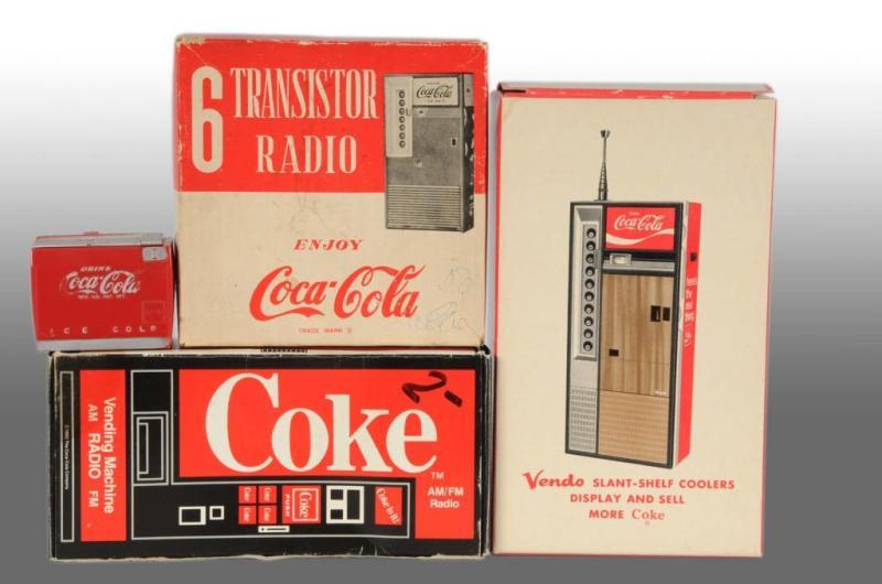 Appraisal: Lot of Coca-Cola Items Description Includes three Coca-Cola s to