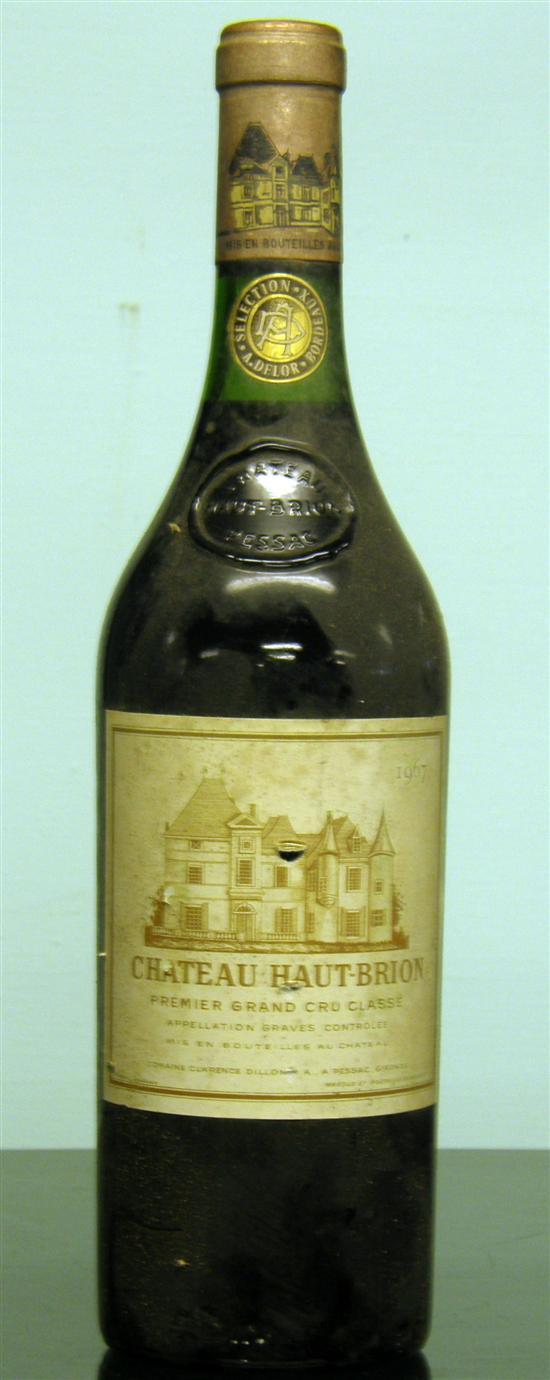 Appraisal: Chateau Haut-Brion Premier Grand Cru Classe Graves bottle PROVENANCE Part