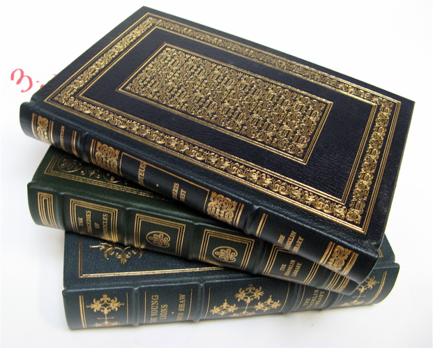 Appraisal: A COLLECTION OF TWENTY LEATHER BOUND BOOKS by the Franklin