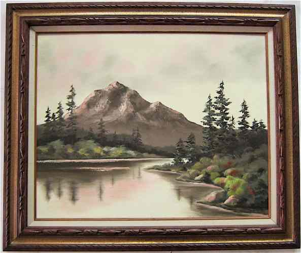 Appraisal: CLYDE DUVALL OIL ON CANVAS Oregon th century student of