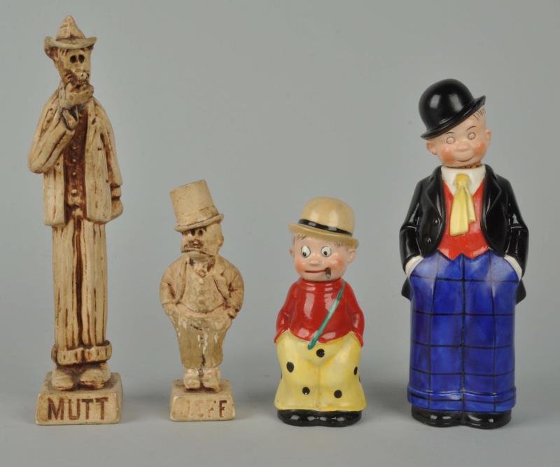 Appraisal: Lot Of Character Items This lot includes a Moon Mullins