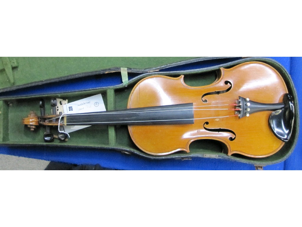 Appraisal: Violin in case