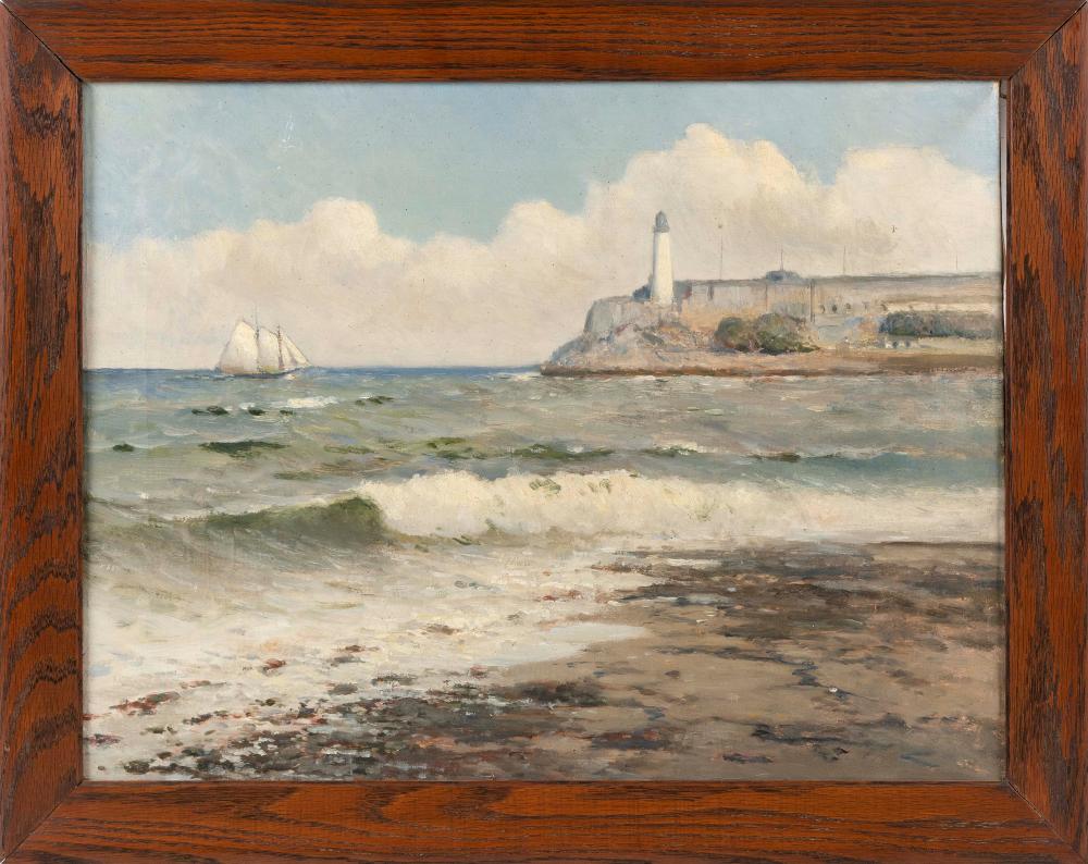 Appraisal: ATTRIBUTED TO CHARLES DREW CAHOON MASSACHUSETTS - SHIP OFF A