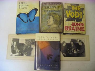 Appraisal: Three volumes by John Braine Room at the Top Life