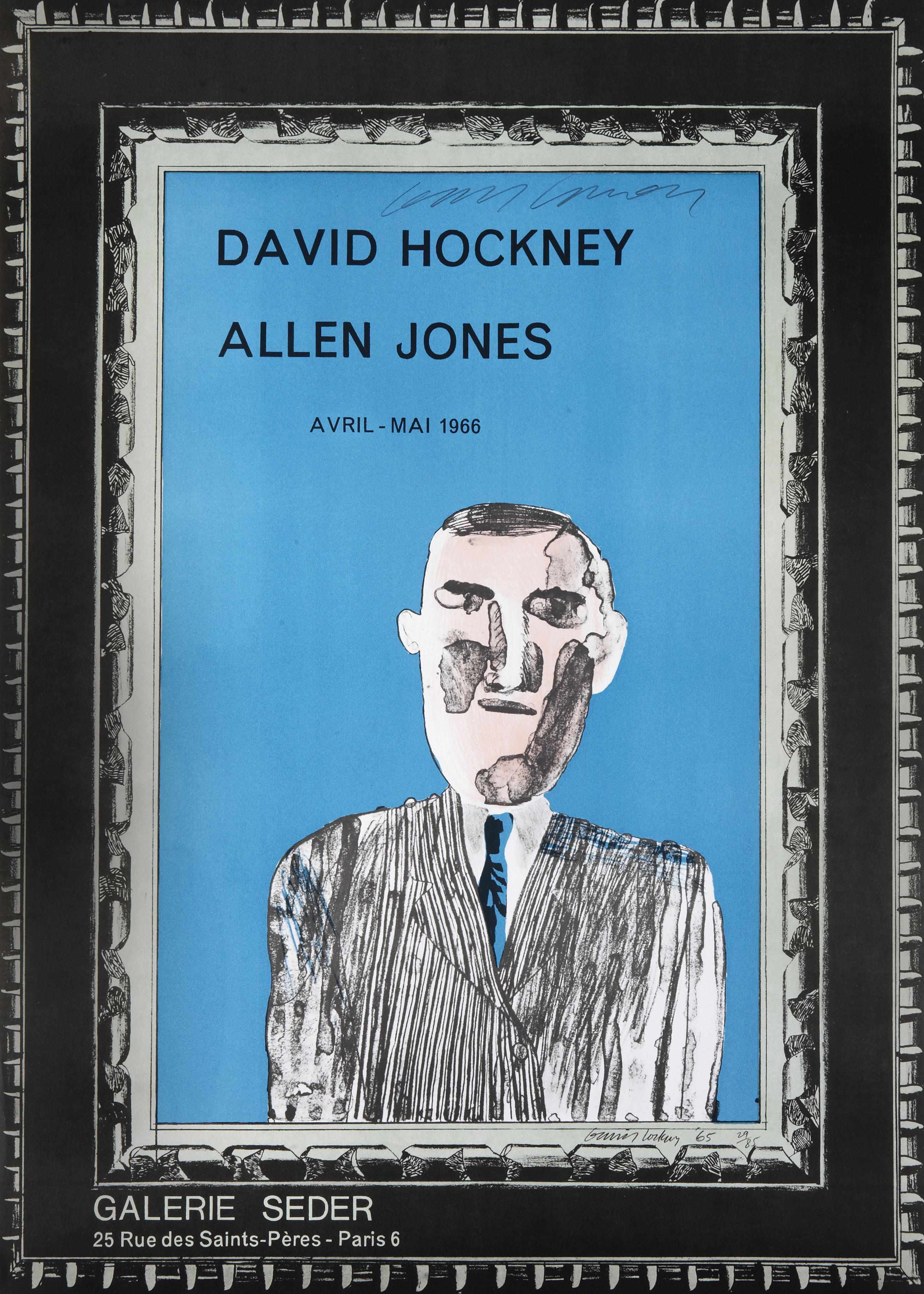 Appraisal: David Hockney British born Galerie Seder Paris Galerie Seder Paris