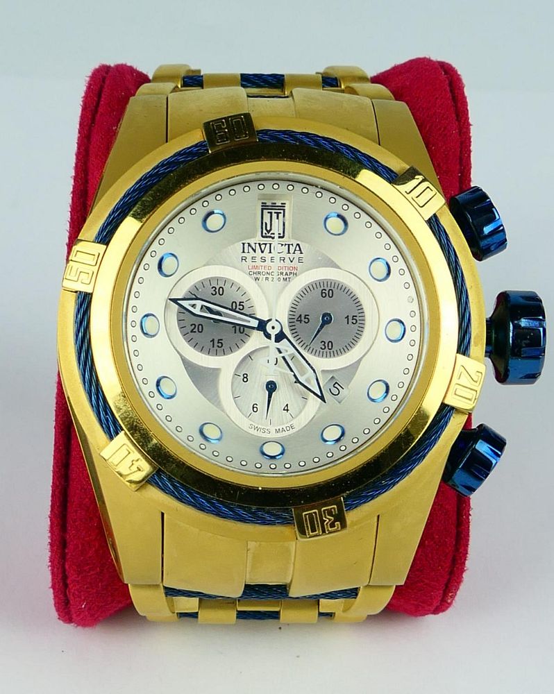 Appraisal: INVICTA RESERVE LIMITED EDITION CHRONOGRAPH The watch was bought on