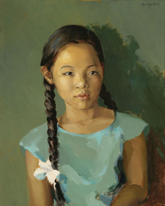 Appraisal: Arrah Lee Gaul American - Portrait of a Young Girl