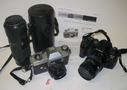 Appraisal: A LEICAFLEX SL MM SINGLE LENS REFLEX CAMERA made from