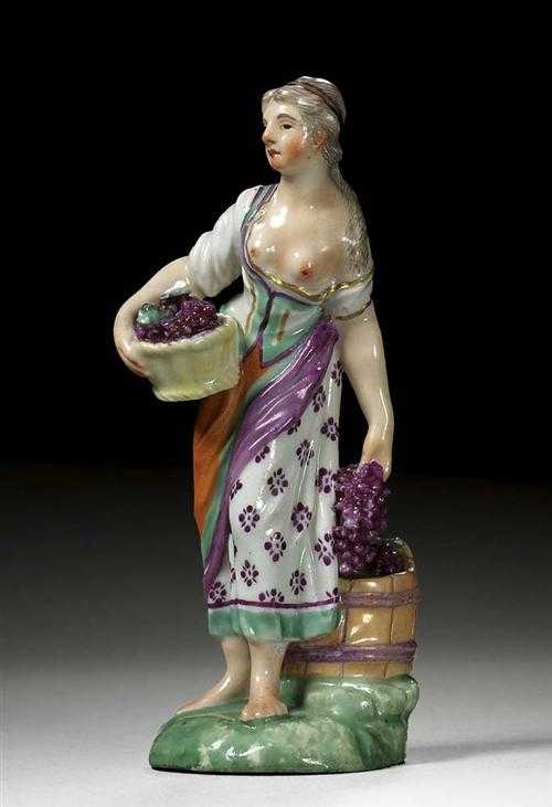 Appraisal: WINE GROWER Ludwigsburg circa - Model by Johann Jakob Louis