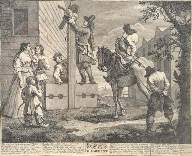 Appraisal: William Hogarth'Hudibras Triumphant' 'Hudibras Sallying Forth' and 'The Committee' engravings