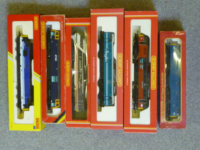 Appraisal: Six Hornby Diesel locomotives comprising Class St Nicholas B R