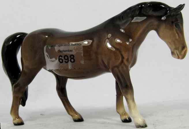 Appraisal: Beswick Model of a Brown Boys Pony leg restuck