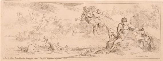 Appraisal: LAFAGE RAYMOND DE Lisle-sur-Tarn - Lyon Allegorical representations of the