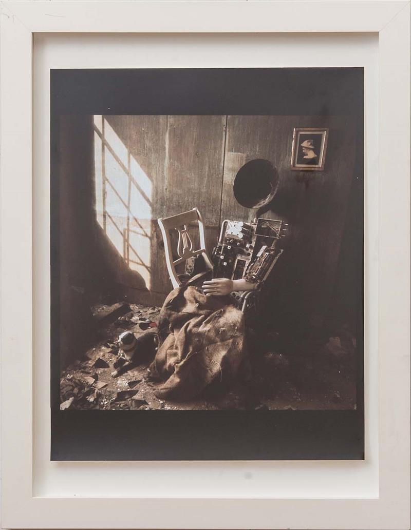 Appraisal: ARTHUR TRESS b THE ANCIENT SINGA C-print signed titled dated