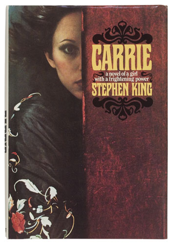 Appraisal: SIGNED FIRST EDITION OF FIRST BOOK KING STEPHEN Carrie vo