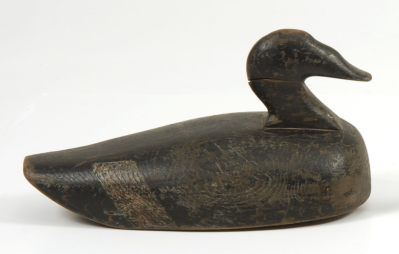 Appraisal: MAINE WHITE-WINGED SCOTER DECOY Original paint with in-use wear