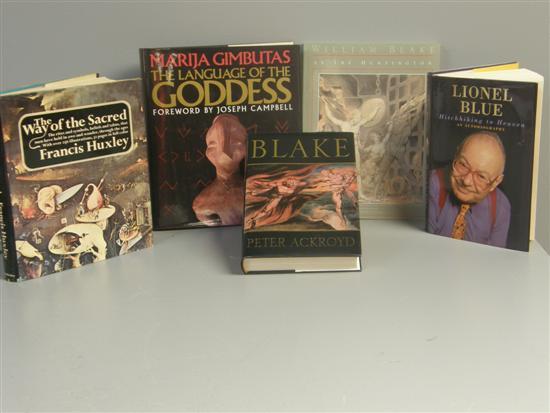 Appraisal: Books on William Blake and spiritual subjects PROVENANCE Thetis Blacker