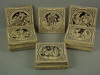 Appraisal: TILES - LOT OF SEVENTEEN CERAMIC TILES WITH SHAKESPEAREAN SCENES