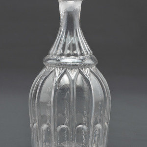 Appraisal: A Clear Glass Decanter by New England Glass Company Massachusetts