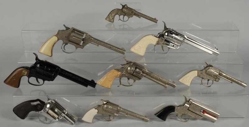 Appraisal: Lot of Assorted Cap Guns Description All guns are mostly