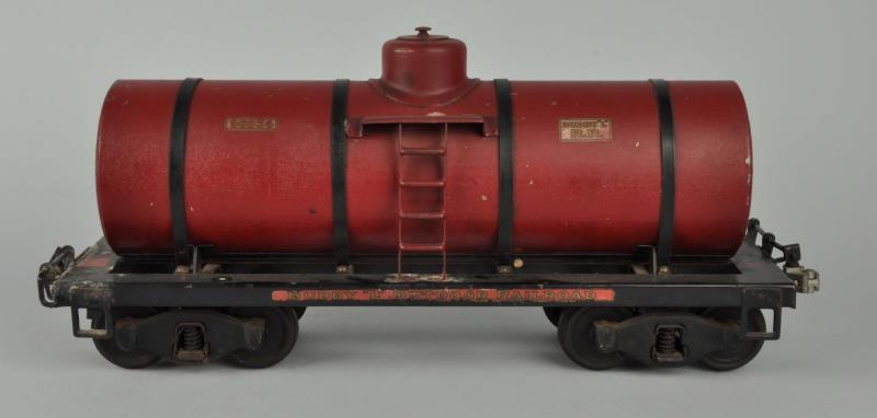 Appraisal: Buddy L Railroad Tanker Car This vintage Buddy L tanker