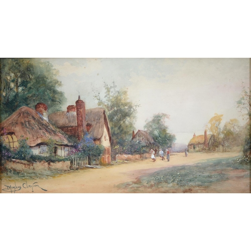 Appraisal: Joseph Hughes-Clayton fl - - Withenlane Oxfordshire another two signed