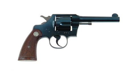 Appraisal: COLT OFFICIAL POLICE DA REVOLVER Cal Colt SN Blued finish