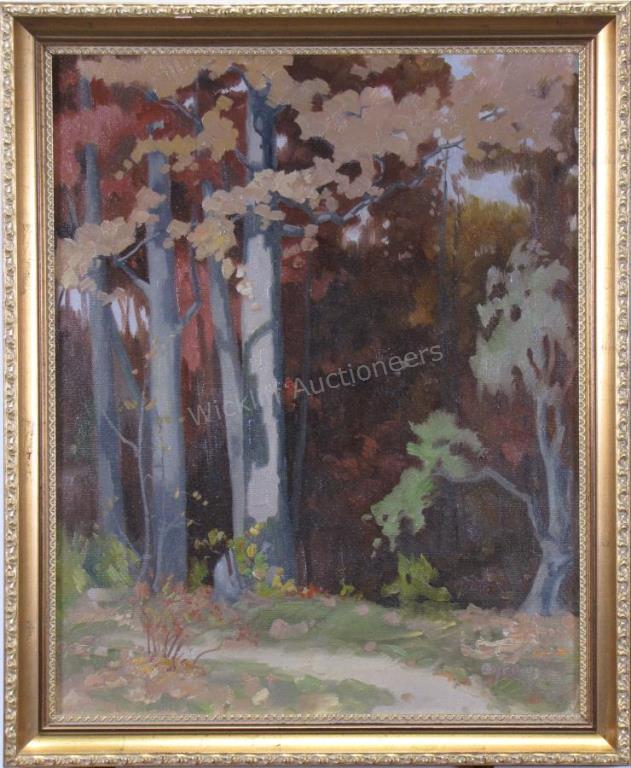 Appraisal: Ruthven Byrum IN - x O C signed lower right