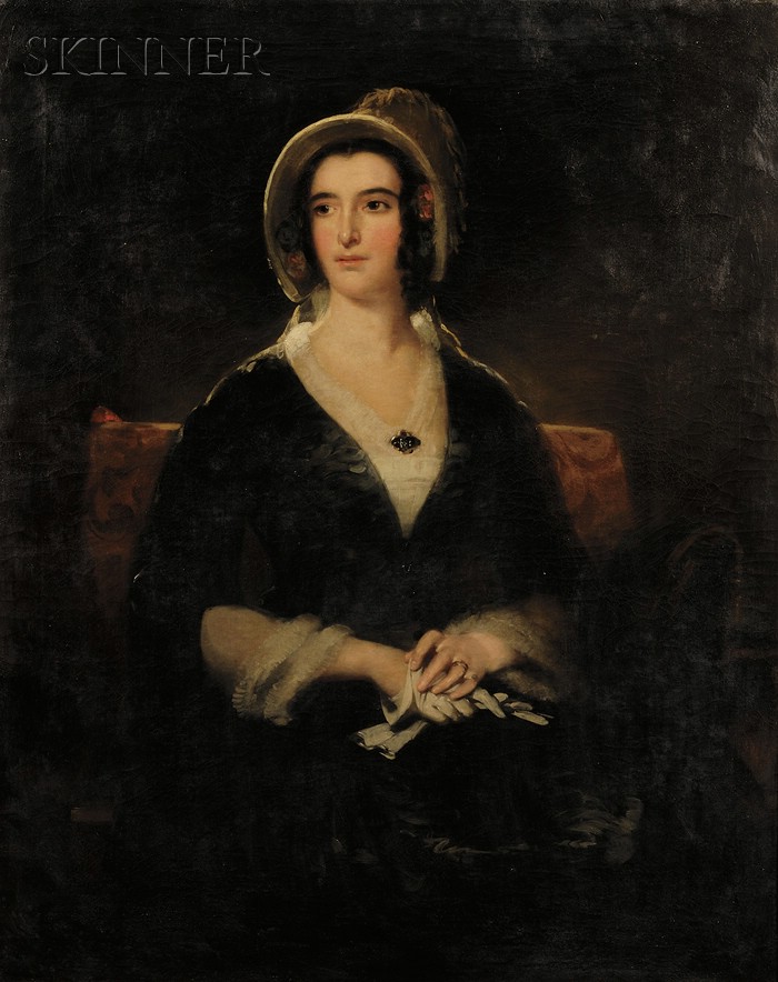 Appraisal: John Watson Gordon Scottish - Portrait of Miss Elizabeth Mack