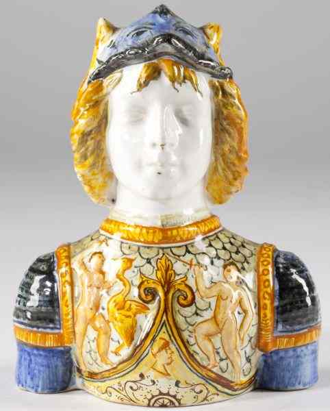 Appraisal: att Cantagalli Bust of Alexander the Great th century Italian