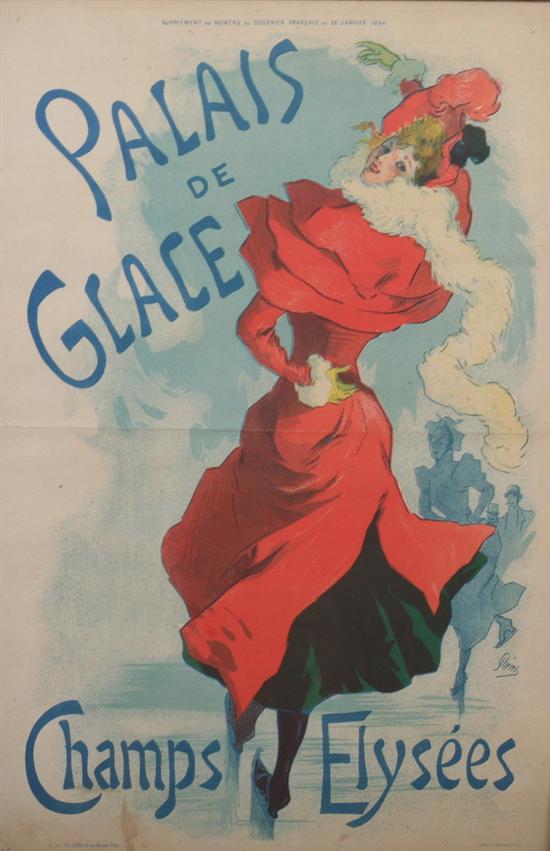 Appraisal: JULES CHERET French - PALAIS DE LA GLACE printed by