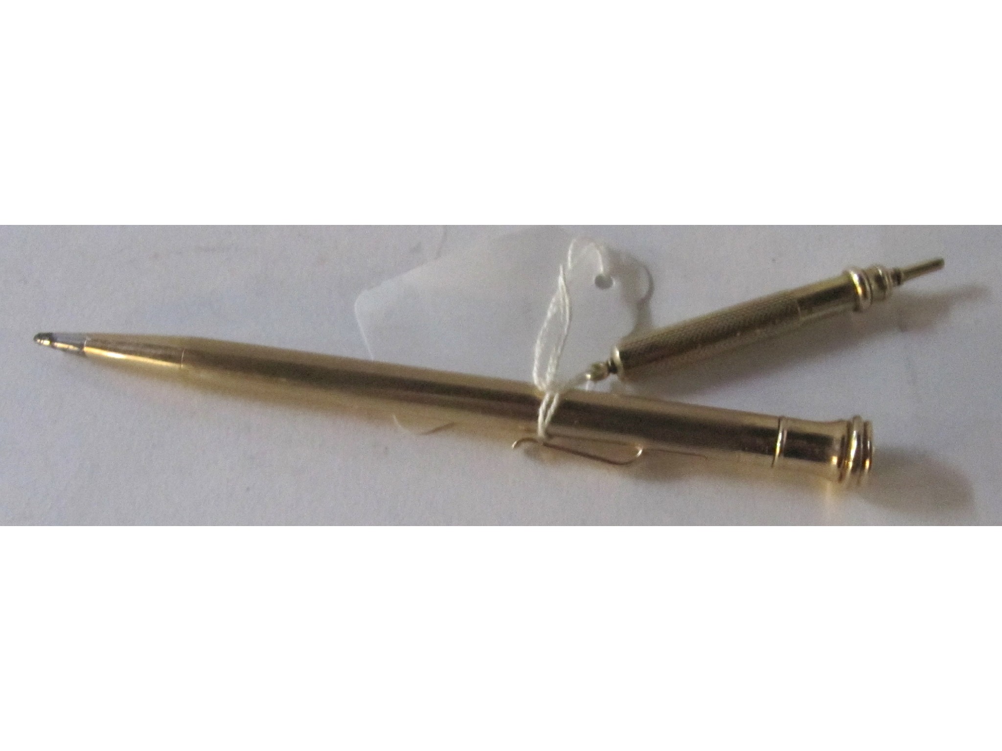 Appraisal: A lot comprising a ct gold Eversharp pencil and a